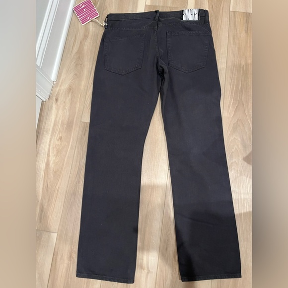 NWT Mother Denim SNACKS! The Down Low Sweet Tooth Skimp Jeans in Faded Black 25 - Picture 6 of 9